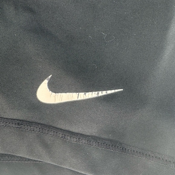 Nike Pro Black Compression Workout Shorts | Women’s - Picture 4 of 6